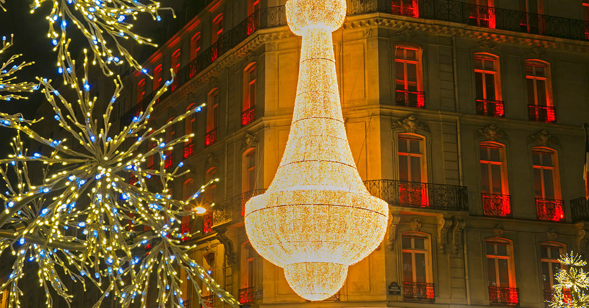 Paris turns on the lights for Christmas Winter Wonderland Photo