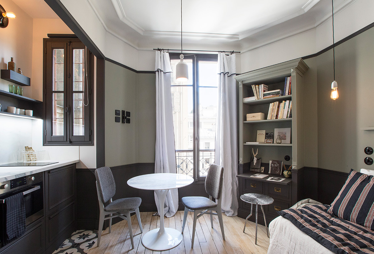 Marianne Evennou small Paris apartment