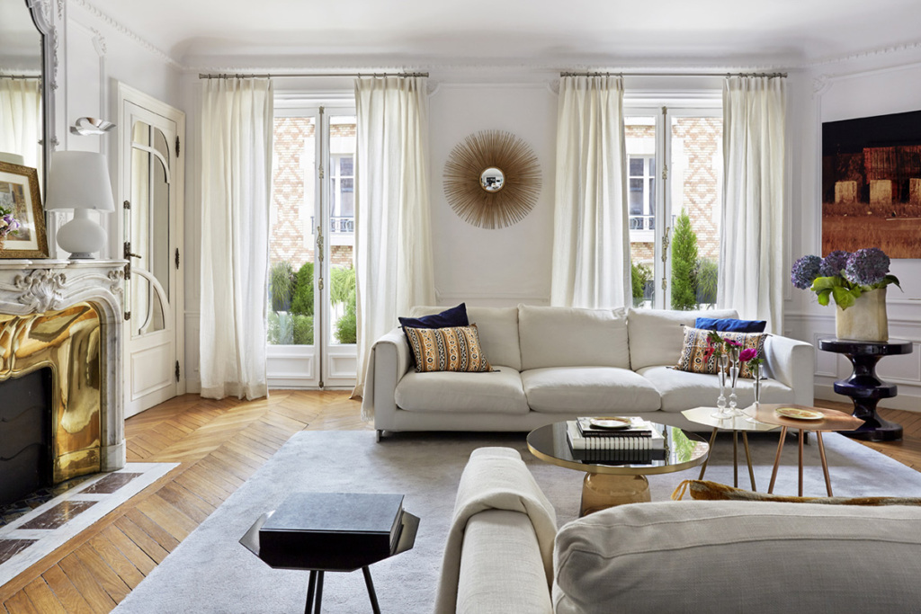  Appartement  meubl  luxe et design dans un immeuble Art  