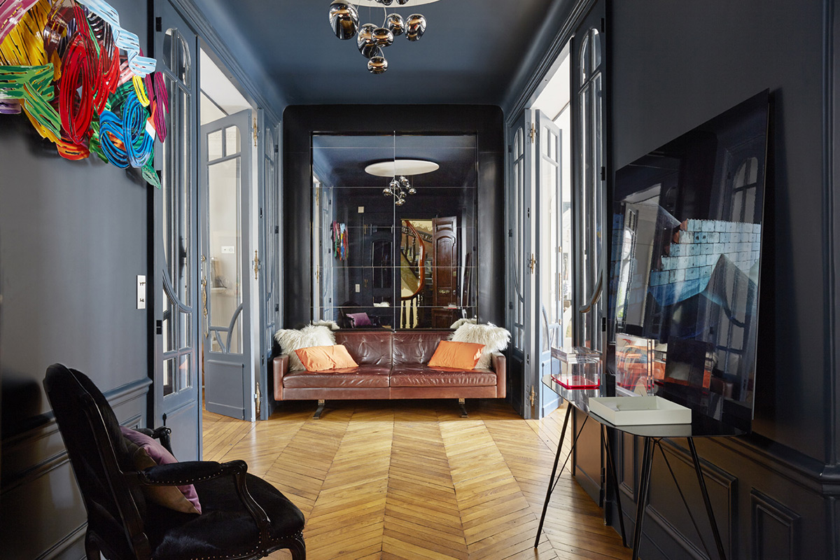  Appartement  meubl  luxe et design dans un immeuble Art  