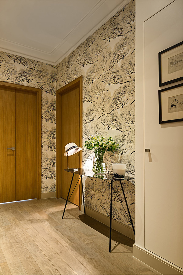 Entry way of the apartment - Avenue de la Motte Picquet, Paris